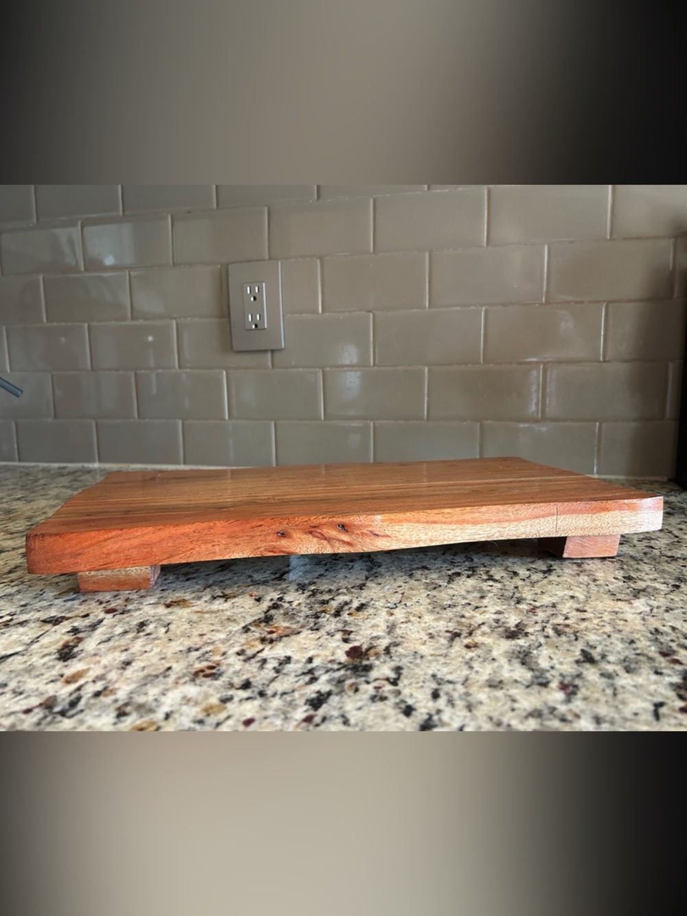Solid Wood Tray Riser